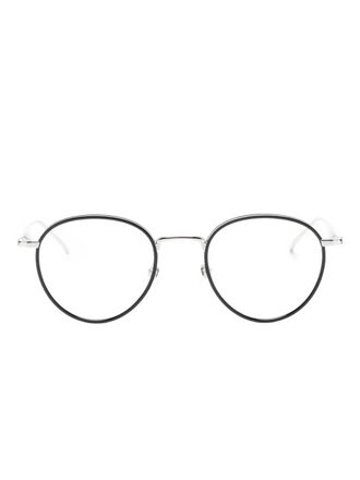 Montblanc Occhiali ovali - Nero