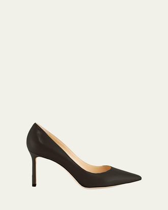Jimmy Choo London Romy 85mm Kid Leather Pump