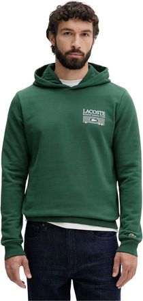 Lacoste Felpa con cappuccio Edizione Roland-Garros - - Sweatshirts & Hoodies - Uomo - Verde - M