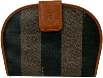 Fendi Pre-owned Portafoglio Bifold in Pelle PVC - - Pre-owned - Donna - Marrone - ONE SIZE