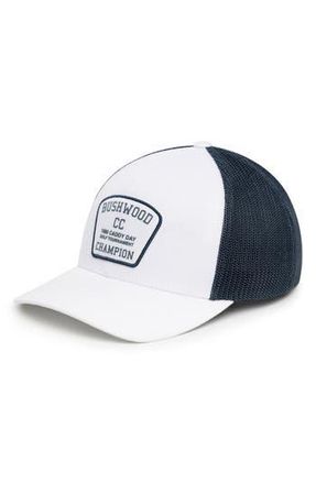 Travis Mathew Presidential Suite Trucker Hat in White at Nordstrom Rack