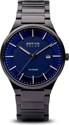 Bering Bering - Horloges - Heren - Accessoires - Blauw - Maat: ONE Size