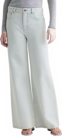 AG - Adriano Goldschmied Saige Wide Leg Jeans In Luminance
