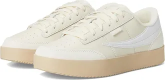 Fila Royalton Womens Shoes Whitecap Gray/White/Irish Cream : 9.5 B - Medium, Leather/Suede