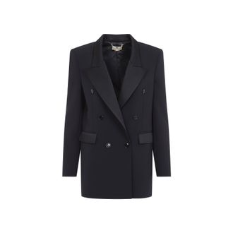 Elisabetta Franchi Satin Collar Jacket