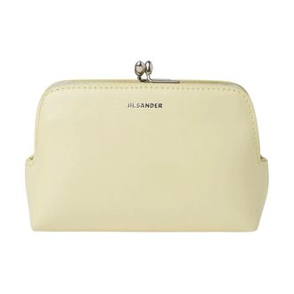 Jil Sander Goji Micro Clutch Bag - female - Jil Sander - Cross Body Bags - Yellow - ONE SIZE - Bags