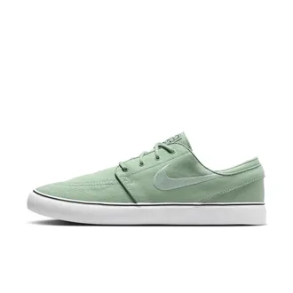 Nike Mens Nike SB Zoom Janoski OG+ Canvas Skate Shoes in Green | HQ1655-002