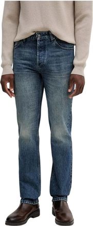 Just Cavalli Heren, Jeans, Blauw, Maat: W30 Katoen