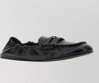 Miu Miu leather loafers