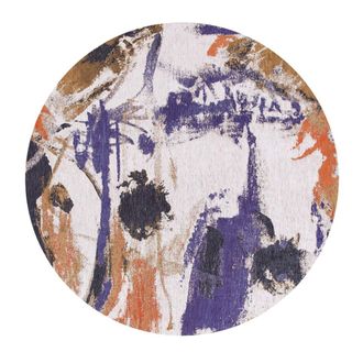 Louis De Poortere Alfombra de poli&eacute;ster multicolor, 240x240 cm