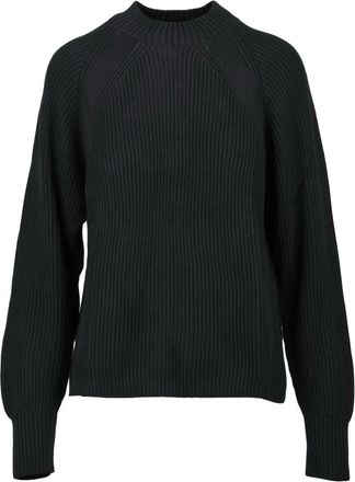 Calvin Klein Jeans Cotton Sweater - Dames - Ronde hals truien - Zwart - S - Katoen - Truien & Vesten