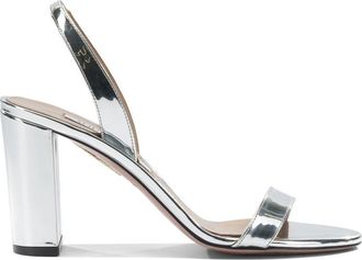 Aquazzura So Nude Block 85Mm Heeled Sandals