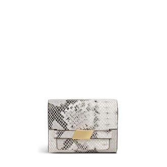 Radley London The Christina - Faux Snake Medium Flapover Wallet in Salt at Nordstrom