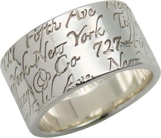 Tiffany & Co. Silver Silver 925 Band Ring (Pre-Owned)