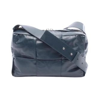 Bottega Veneta unisex, Pre-owned, Blauw, Maat: ONE Size Leer