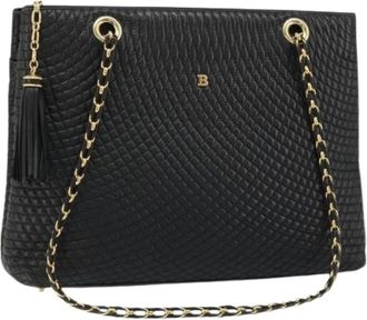 Bally Pre-owned Shoulder Bags, female, Black, Size: ONE SIZE Pre-owned Shoulder Bag