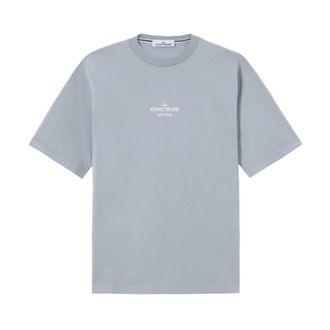 Stone Island Regular-fit T-shirt with Archivio print - male - Stone Island - T-Shirts - Gray - 2XL - Tops
