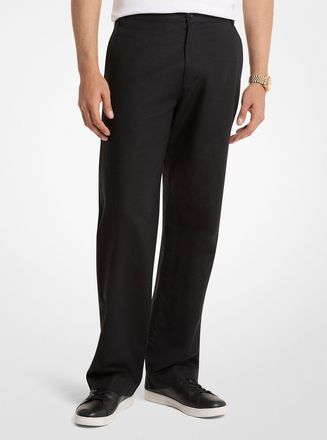 Michael Kors Finn Linen and Cotton Chino Pants