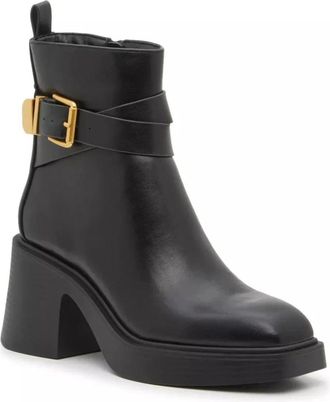 Chinese Laundry Chinese Laundry Amie Boots Womens Black Block heel Ankle Bootie Hawk2961