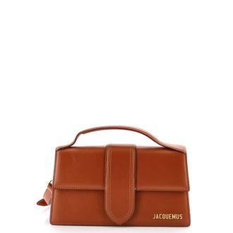Jacquemus Le Grand Bambino Flap Bag Leather