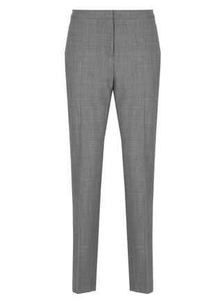 Fabiana Filippi Grey Lightpoint Detail Wool Pants