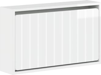 vidaXL Armario De Zapatos Montado En La Pared Zwolle 71 X 17 X 43 Cm Vidaxl