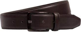 PESERICO Leren Riem - Heren - Riemen - Bruin - 95 CM - Leer - Accessoires