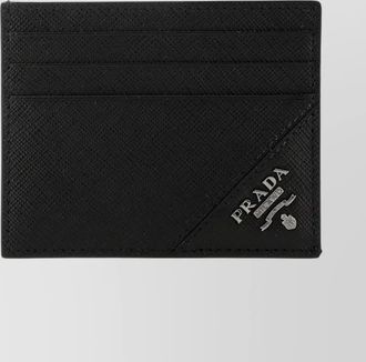 Prada leather card holder