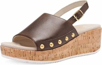 Ara Womens Raelis Sandals In Mocca/sand/natural
