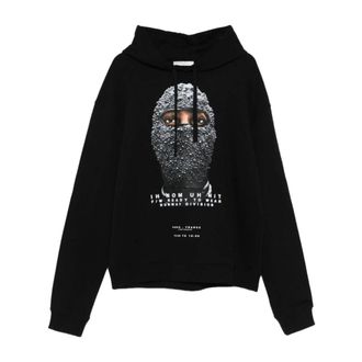 Ih Nom Uh Nit IH NOM UH Nit, Hombre, Sudaderas, Negro, Talla: L