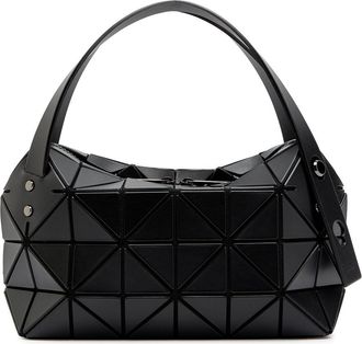 Issey Miyake Boston Small Faux Leather top Handle Bagf - Black - One Size