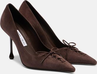 Jimmy Choo London Scarlett 95 suede pumps