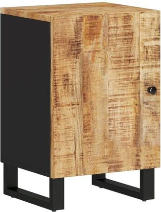 vidaXL Mueble de baño madera maciza de mango 38x33x58 cm Vidaxl