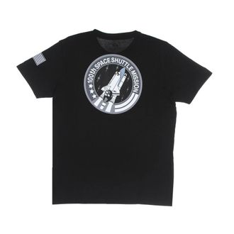 Alpha Industries Space Shuttle Tee - Heren - T-shirts - Zwart - M - Katoen - Tops