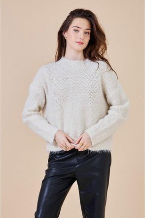 See U Soon Trui met lange mouwen en ronde hals