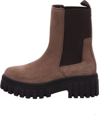 Marc O'Polo Chelsea Boot - Dames - Schoenen - Bruin - Maat: 39 EU