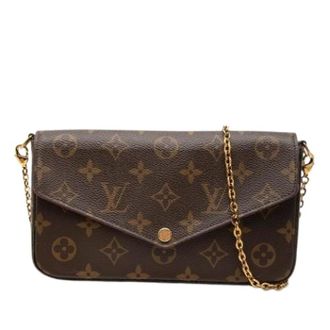 Louis Vuitton Pre-owned Pochette Felicie - Dames - Pre-owned - Bruin - Maat: ONE Size