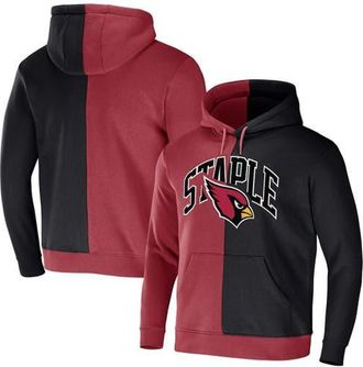 Staple Mens NFL x Staple Cardinal Arizona Cardinals Split Logo Pullover Hoodie at Nordstrom, Size Xx-Large