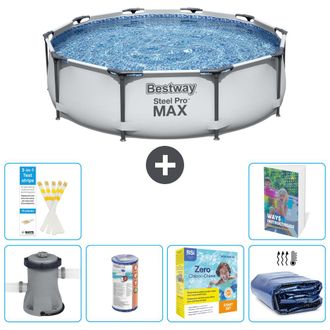 Bestway Piscina Bestway Steel Pro Max Redonda - 305x76 Cm - 7-piezas S224