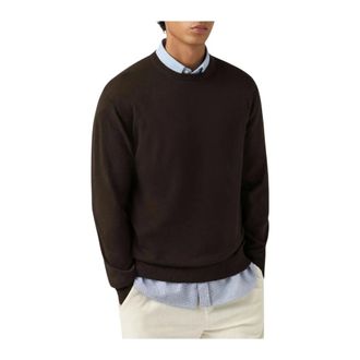 Saint Barth Jersey de cuello redondo Regent Merinocash - Knitwear - Hombre - Marr&oacute;n - XL
