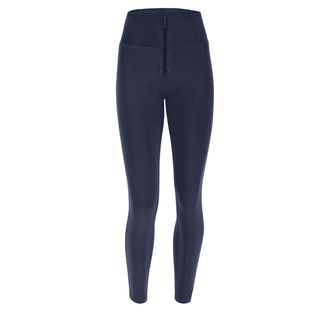 Freddy Leggings FREDDY Leggings WRUP4HC004REC, Damen, Gr. XL, EURO, blau (mood indigo), Obermaterial: 78% Polyester PES. 22% Elasthan EL., Hosen Leggings