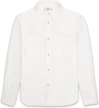Fortela Prequel Cotton Shirt with Pockets in White at Nordstrom, Size 44 Eu