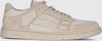 Amiri Sneakers low-top Skel in pelle di vitello con punta traforata e logo stampato