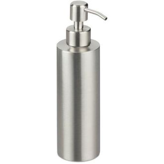 OEM Dispensador De Jab&oacute;n Recargable, Para Ba&ntilde;o O Cocina, Con Bomba Desinfectante, Acero Inoxidable, 500 Ml, Color Plata