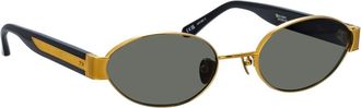 Linda Farrow Sadie Zonnebril - unisex - Zonnebrillen - Veelkleurig - 53 MM - Accessoires