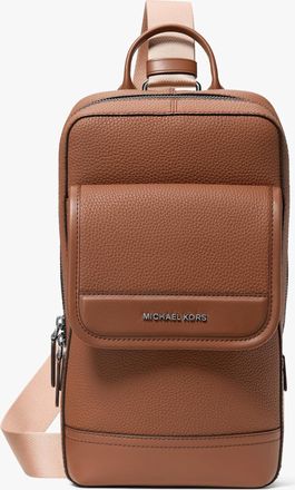 Michael Kors Jet Set Pebbled Leather Sling Pack