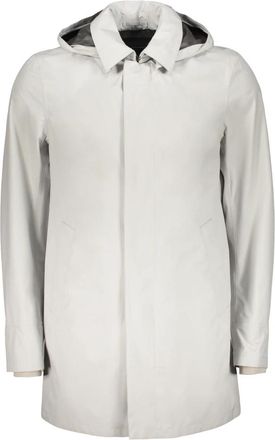 Herno Laminar Hooded Jacket - Heren - Parka Jassen - Grijs - XL - Polyester - Jassen