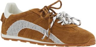 Dsquared2 Mens Sneakers Dc-642 Brown Leather Calf Trainers