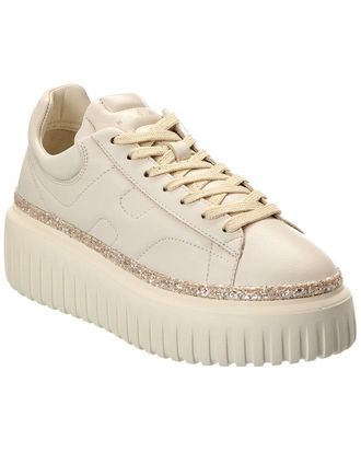 Hogan H-Stripes Leather Sneaker