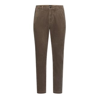 Camel Active Regular Fit Cord Chino - Heren - Chinos - Bruin - W35 L32 - Katoen - Broeken